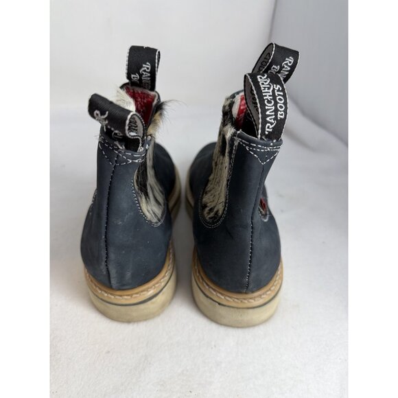 Rancherr Lechera boots women’s Blue booties SZ 6.5 - Picture 8 of 10